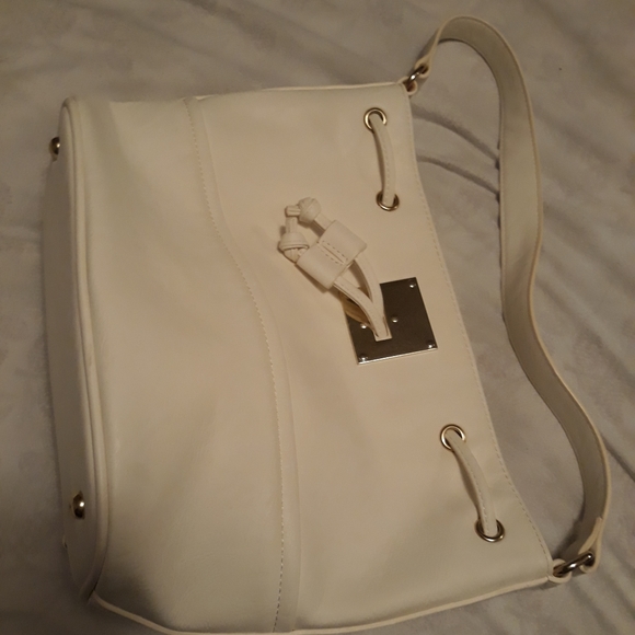 Charming Charlie ivory pusre - Picture 3 of 5